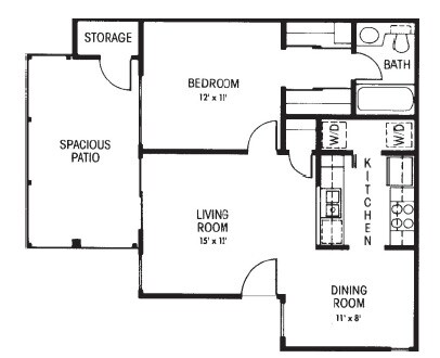 A1 Flat 0921 floor plan